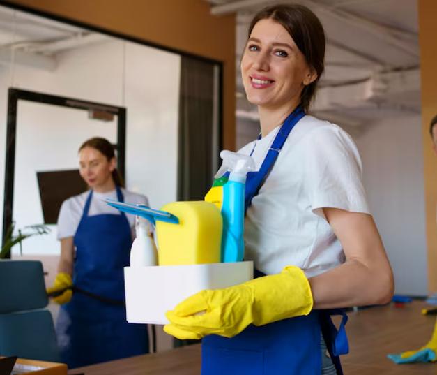 Professional cleaning tools and supplies